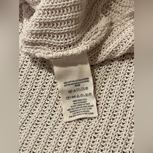 Free People Honey Drip Chunky Knit Vest In Cream Size S - Picture 8 of 12